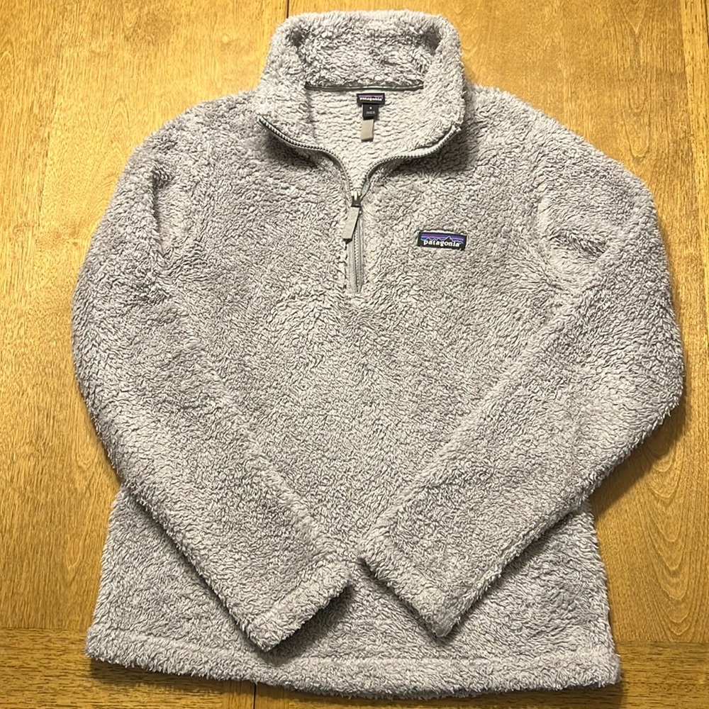 Patagonia Women’s Los Gatos 1/4 Zip Fleece Grey Pullover